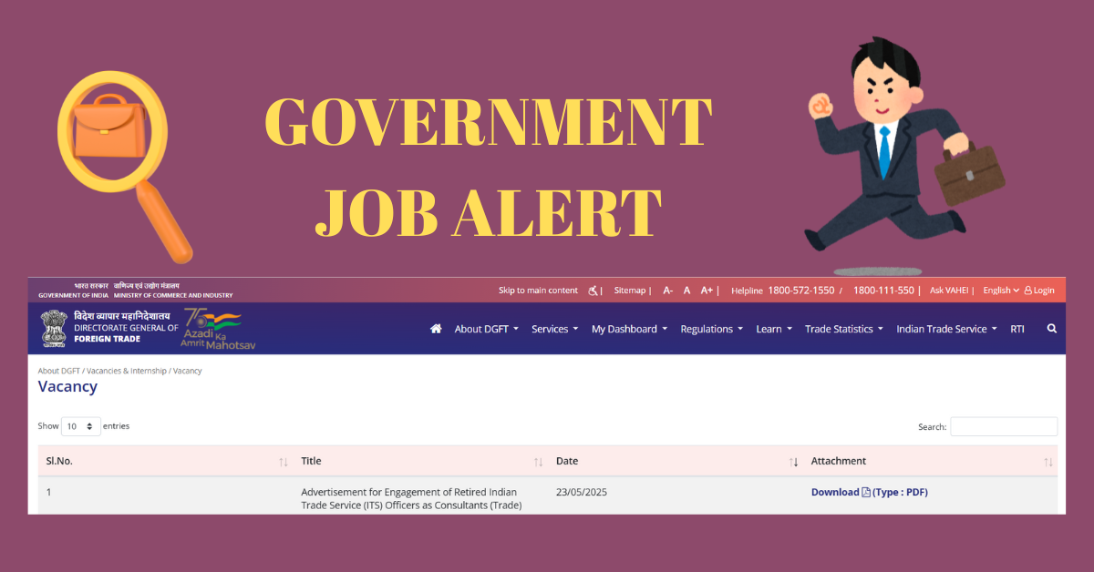 GOV JOB ALERT