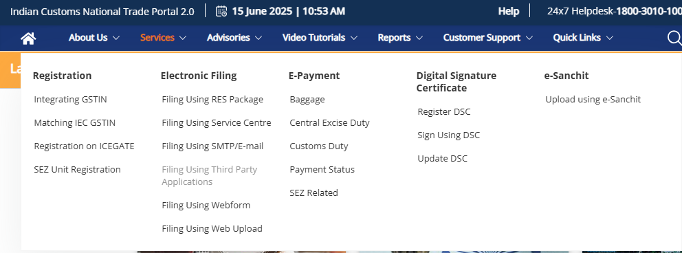 ICEGATE Overview