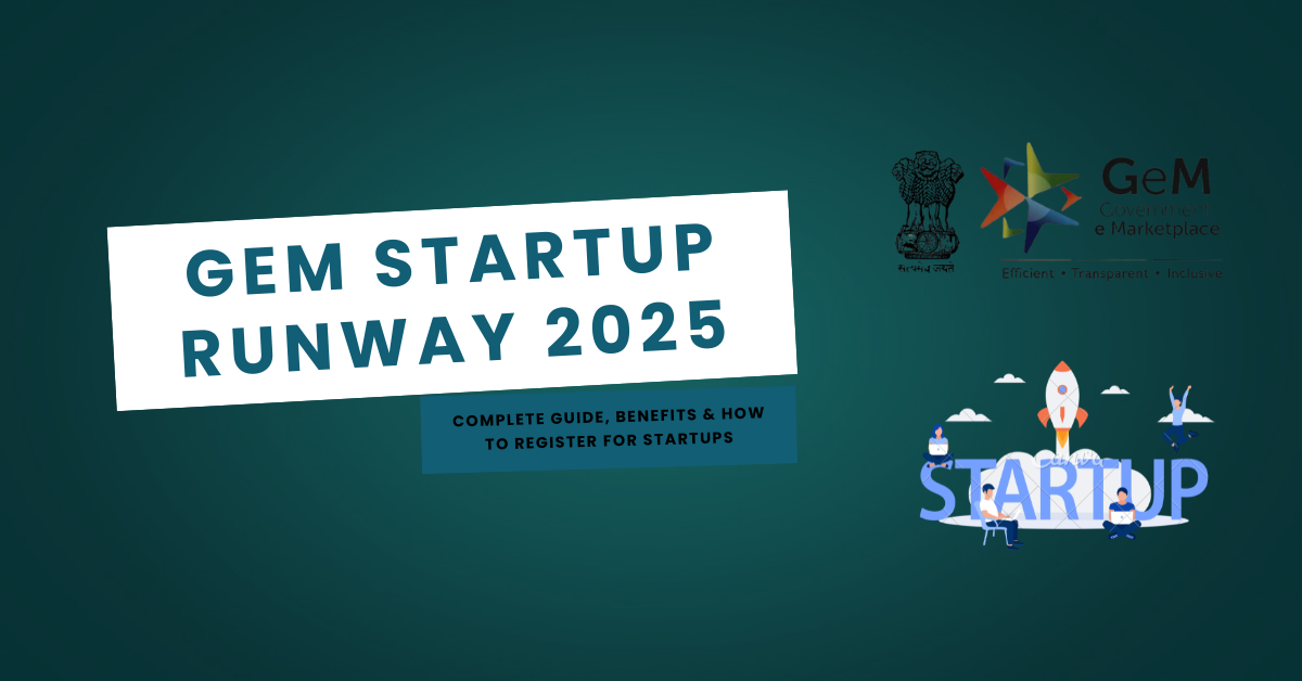 GeM Startup Runway 2025