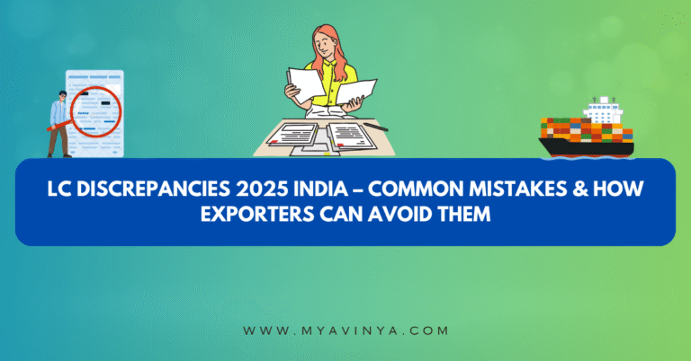 LC Discrepancies 2025 India